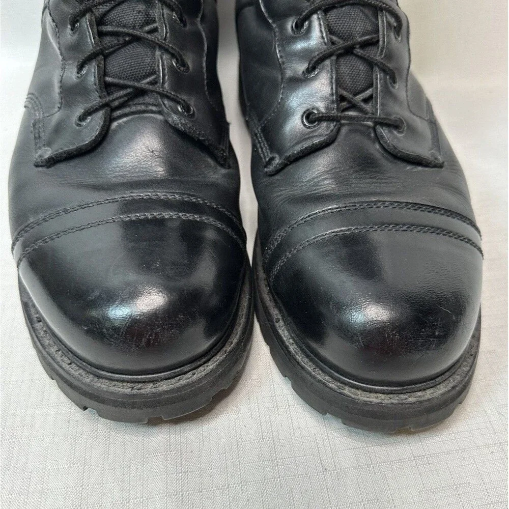 ROCKY #2093 Trooper Military Combat Boot Black Leather Nylon Soft Cap Toe Sz 14